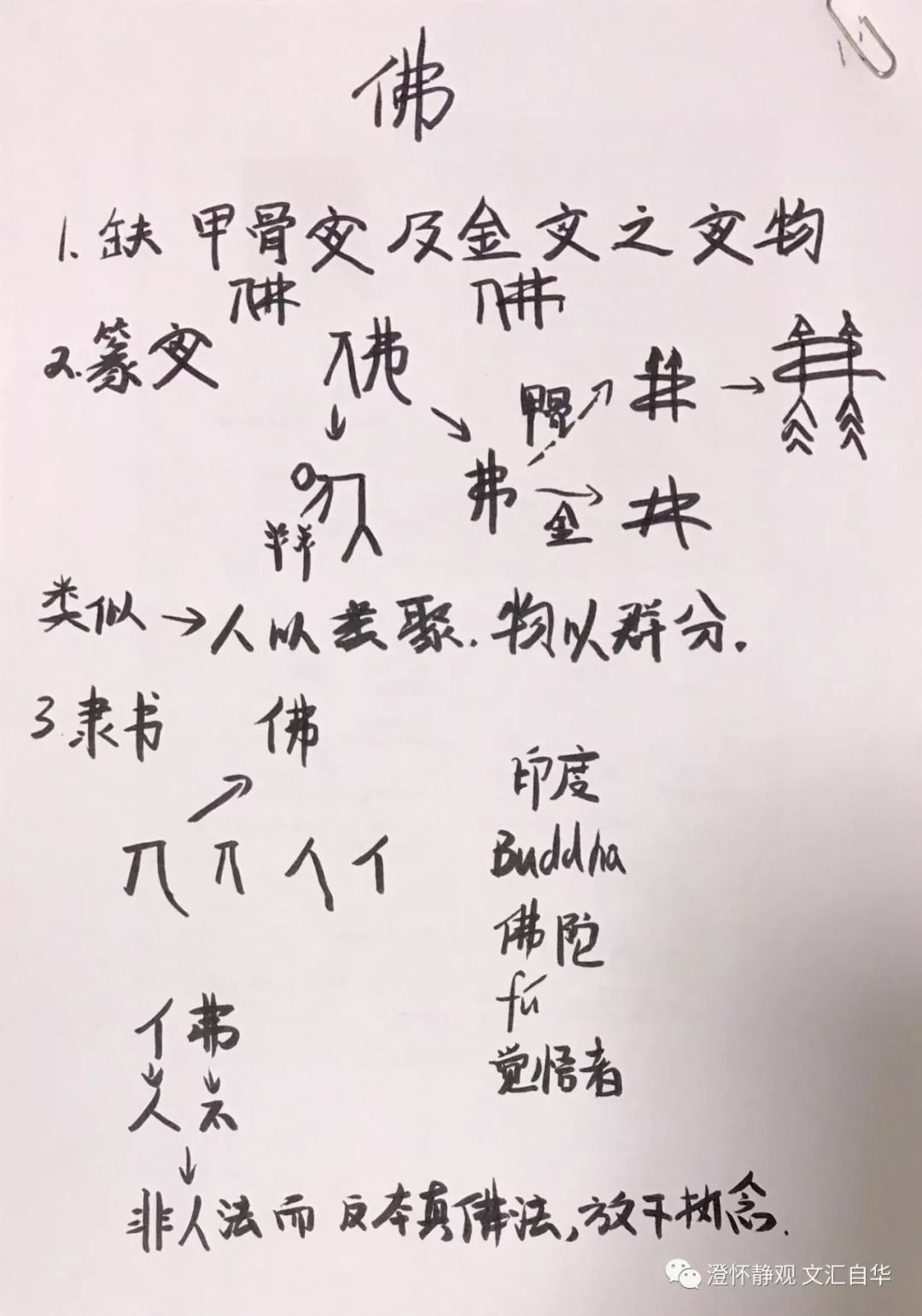 先有佛教传入还是先有“佛”这个字？——文汇·自华 25